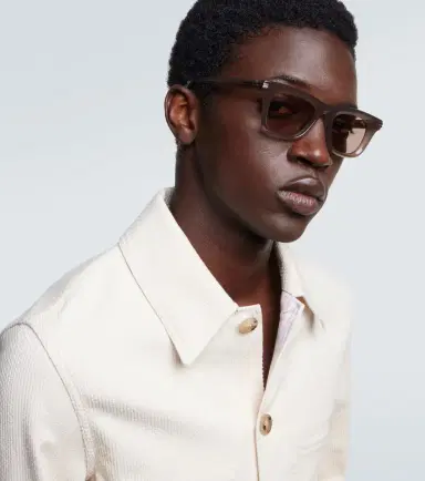 Zegna Rectangular sunglasses | Thumbnail 4