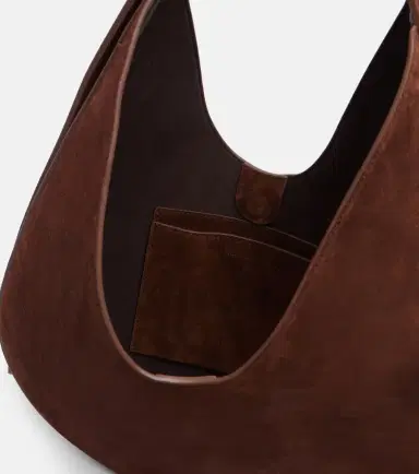 Aesther Ekme Medium suede shoulder bag | Thumbnail 3 Aesther Ekme Medium suede shoulder bag | Thumbnail 3