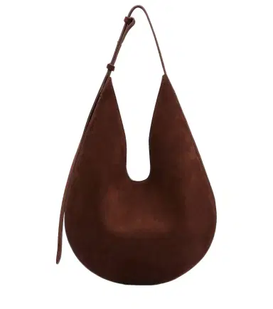 Aesther Ekme Medium suede shoulder bag | Thumbnail 1 Aesther Ekme Medium suede shoulder bag | Thumbnail 1