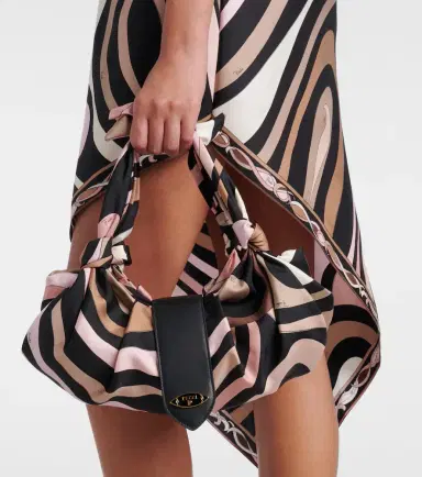PUCCI Small twill shoulder bag | Thumbnail 4 PUCCI Small twill shoulder bag | Thumbnail 4