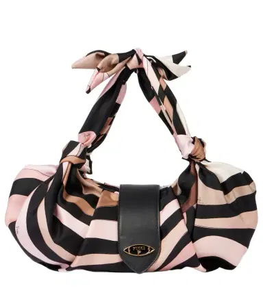 PUCCI Small twill shoulder bag | Thumbnail 1 PUCCI Small twill shoulder bag | Thumbnail 1
