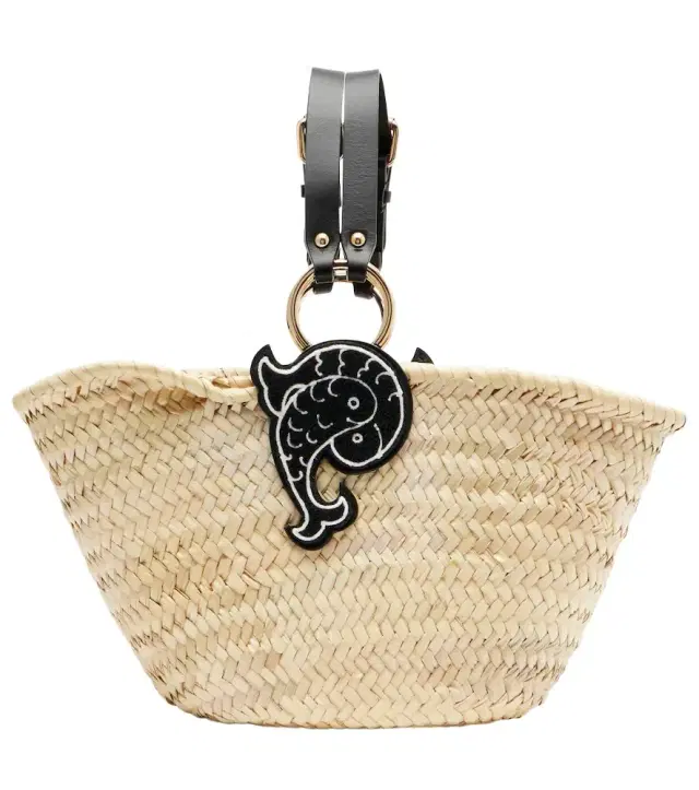 Pucci na straw basket bag