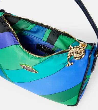 PUCCI Yummy leather-trimmed shoulder bag | Thumbnail 2