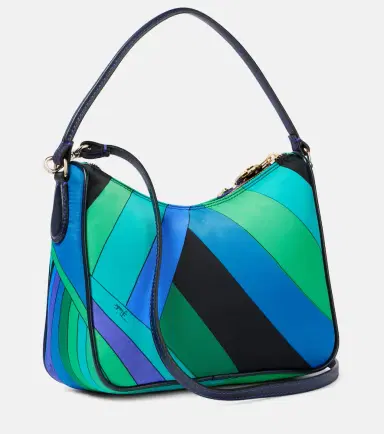PUCCI Yummy leather-trimmed shoulder bag | Thumbnail 3
