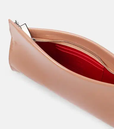 Christian Louboutin Loubitwist Small patent leather clutch | Thumbnail 2