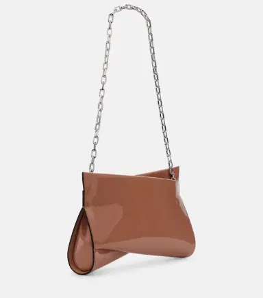 Christian Louboutin Loubitwist Small patent leather clutch | Thumbnail 3