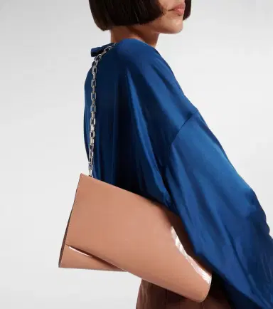 Christian Louboutin Loubitwist Small patent leather clutch | Thumbnail 5