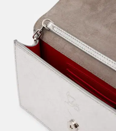 Christian Louboutin Loubi54 metallic leather clutch | Thumbnail 2 Christian Louboutin Loubi54 metallic leather clutch | Thumbnail 2