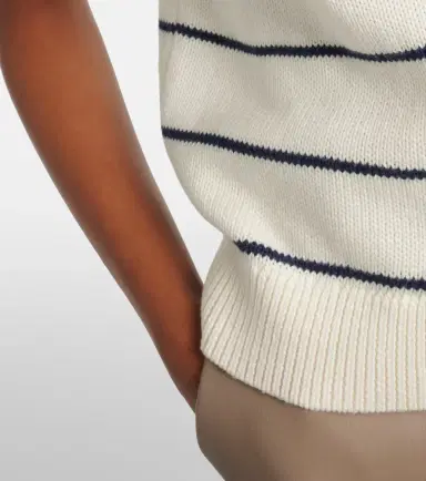 Velvet Nayla cotton and cashmere sweater vest | Thumbnail 3