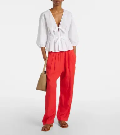 Velvet Riri cotton poplin blouse | Thumbnail 4 Velvet Riri cotton poplin blouse | Thumbnail 4
