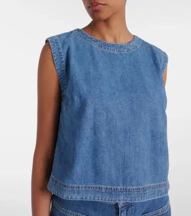 Velvet Loren denim top | Thumbnail 5 Velvet Loren denim top | Thumbnail 5