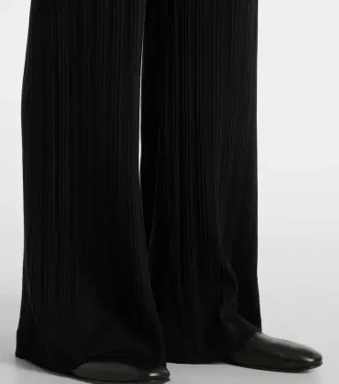 Velvet Alemi pointelle straight pants | Thumbnail 3