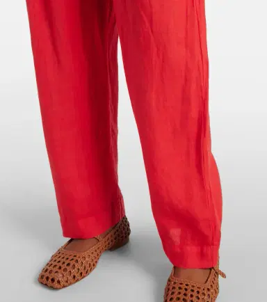 Velvet Gini linen straight pants | Thumbnail 4