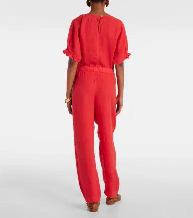 Velvet Gini linen straight pants | Thumbnail 5