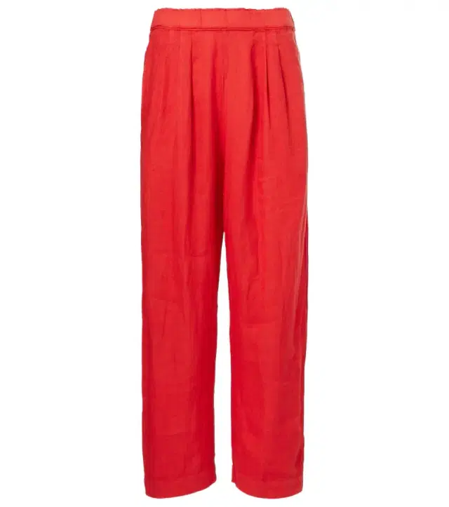 Gini linen straight pants