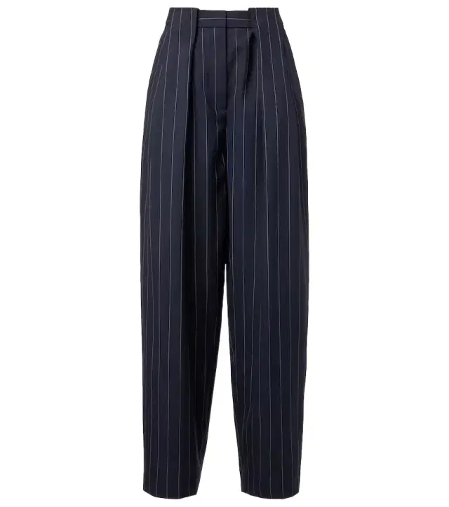 Stella McCartney Pinstripe wool tapered pants