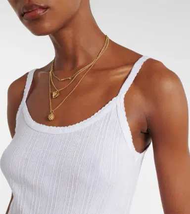 Velvet Iniku cotton-blend pointelle tank top | Thumbnail 6