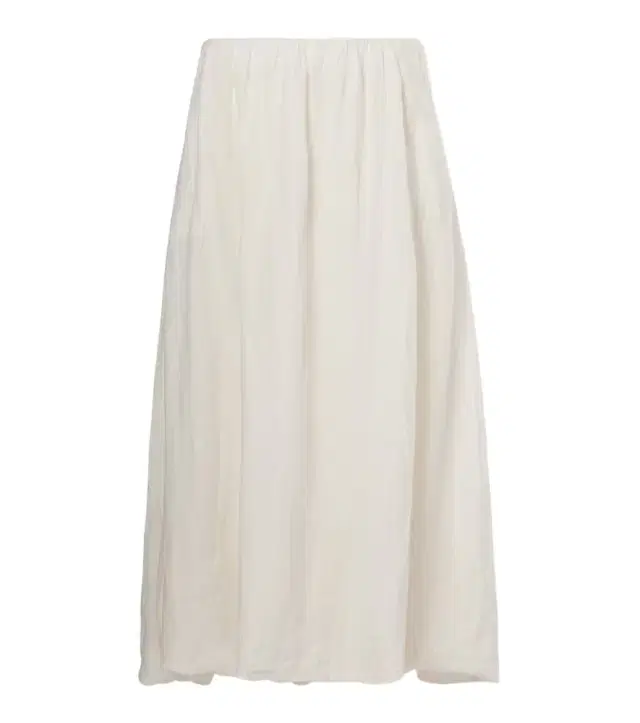 Rachelle linen midi skirt
