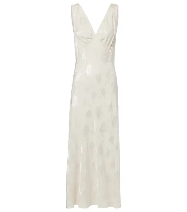 Rixo Sandrine floral jacquard midi dress