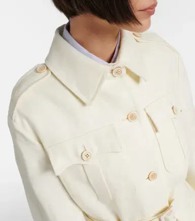 Ralph Lauren Collection Sydney linen field jacket | Thumbnail 5 Ralph Lauren Collection Sydney linen field jacket | Thumbnail 5