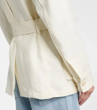 Ralph Lauren Collection Sydney linen field jacket | Thumbnail 6 Ralph Lauren Collection Sydney linen field jacket | Thumbnail 6