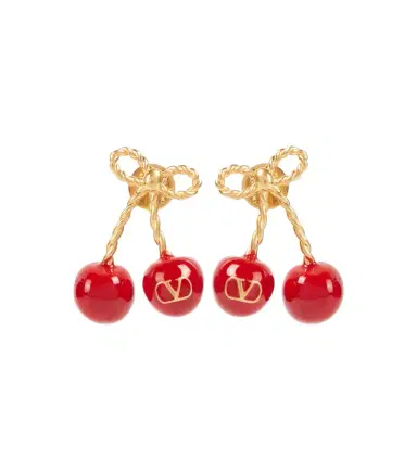 Valentino Chez Cherryfic earrings | Thumbnail 1 Valentino Chez Cherryfic earrings | Thumbnail 1