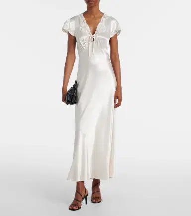 Rixo Bridal Amari satin gown | Thumbnail 2 Rixo Bridal Amari satin gown | Thumbnail 2