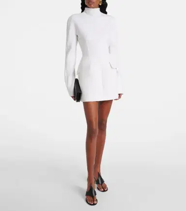 Sportmax Tefrite crêpe minidress | Thumbnail 2 Sportmax Tefrite crêpe minidress | Thumbnail 2