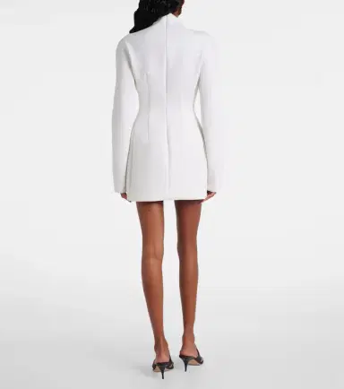 Sportmax Tefrite crêpe minidress | Thumbnail 4 Sportmax Tefrite crêpe minidress | Thumbnail 4