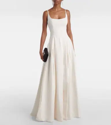 Staud Bridal Joy cotton-blend maxi dress | Thumbnail 3 Staud Bridal Joy cotton-blend maxi dress | Thumbnail 3