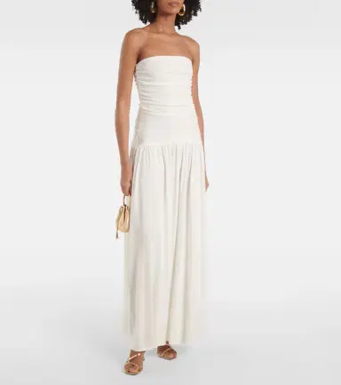 Staud Mariana jersey corset dress | Thumbnail 4