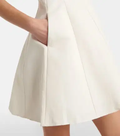 Staud Bridal Joy cotton-blend minidress | Thumbnail 5