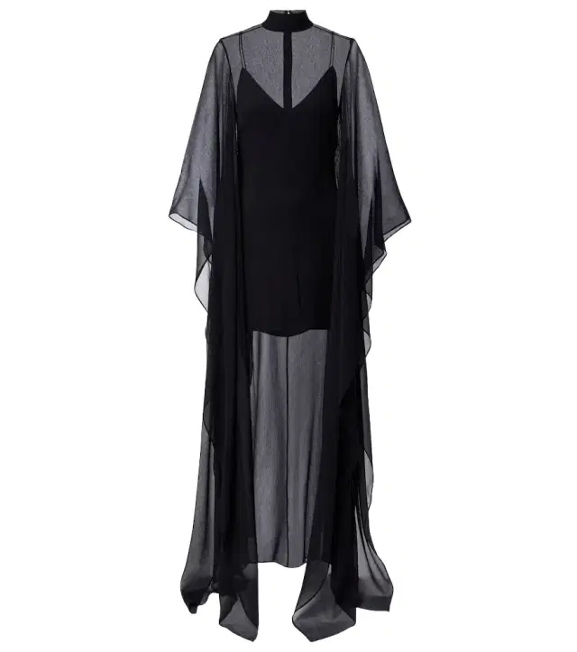 Taller Marmo Lanzarote Garden crêpe chiffon kaftan