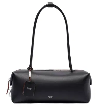 Max Mara Holdall Small leather tote bag | Thumbnail 1 Max Mara Holdall Small leather tote bag | Thumbnail 1