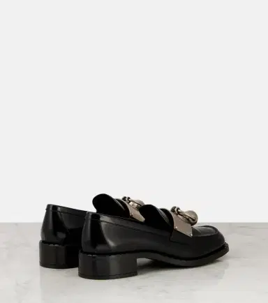 Prada Embellished leather loafers | Thumbnail 4