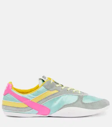Miu Miu Gymnasium suede and technical sneakers | Thumbnail 2 Miu Miu Gymnasium suede and technical sneakers | Thumbnail 2