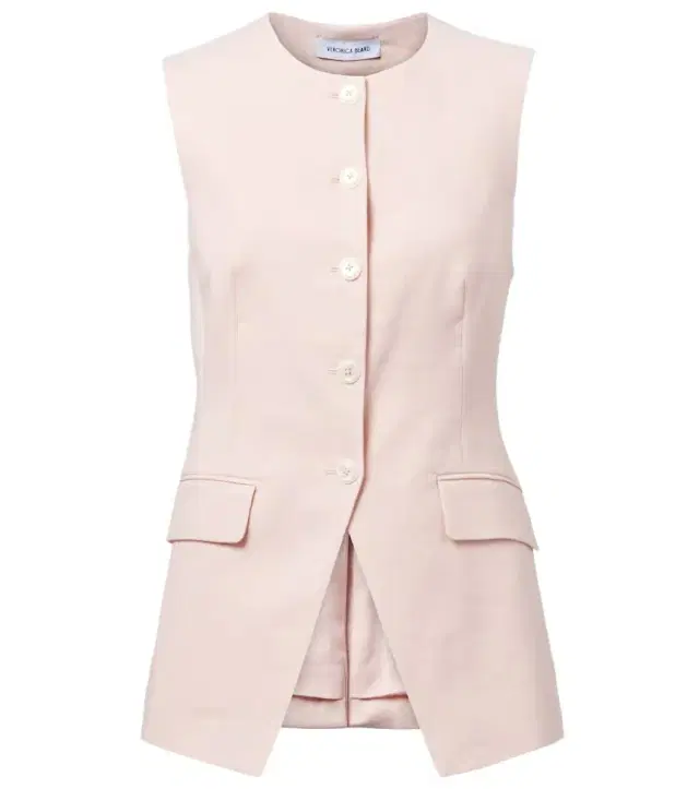 Veronica Beard Lois linen-blend vest