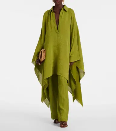Taller Marmo Guadalupe pleated kaftan | Thumbnail 6