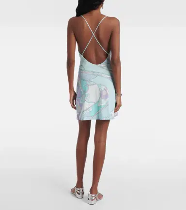 Pucci Orchidee jersey slip dress | Thumbnail 4
