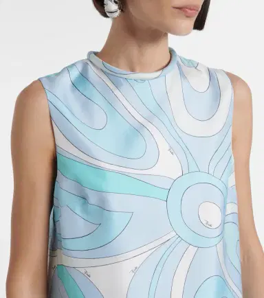 Pucci Marmo silk minidress | Thumbnail 2