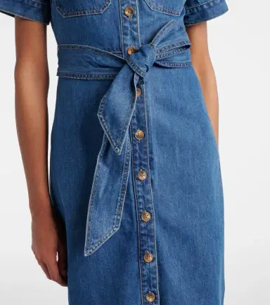 Veronica Beard Tabby cotton shirt dress | Thumbnail 4