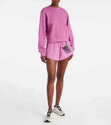 adidas by Stella McCartney Logo Cotton Sweatshirt | Thumbnail 2
