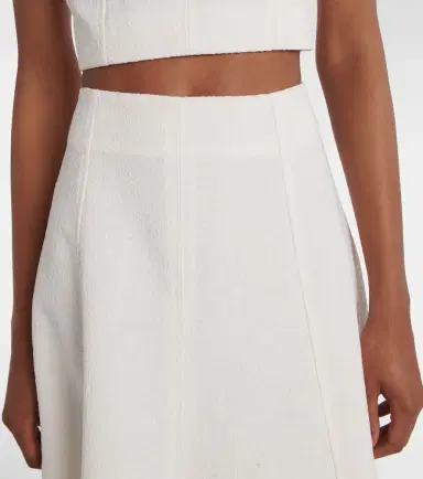 Veronica Beard Fellini floral jacquard midi skirt | Thumbnail 2