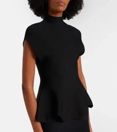 Khaite Andra peplum top | Thumbnail 3