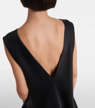 Khaite Mel crêpe minidress | Thumbnail 4