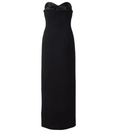 Khaite Yael crêpe maxi dress | Thumbnail 1