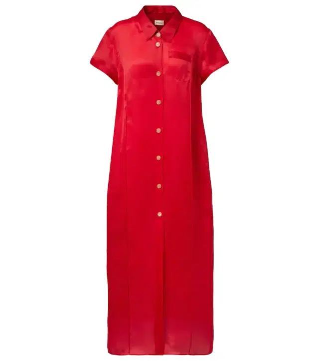 Effy silk and cotton organza maxi dress