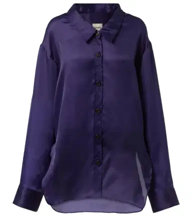 Khaite Herschel silk organza shirt | Thumbnail 1