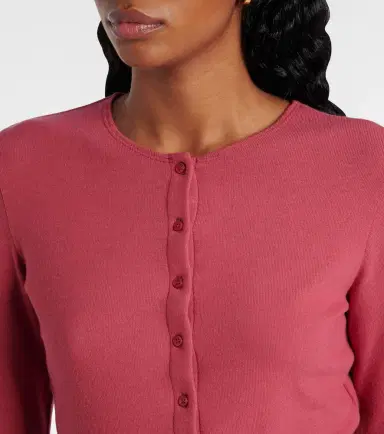 Leset Lauren cropped cardigan | Thumbnail 3