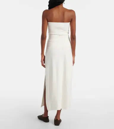 Leset Rio jersey midi skirt | Thumbnail 5